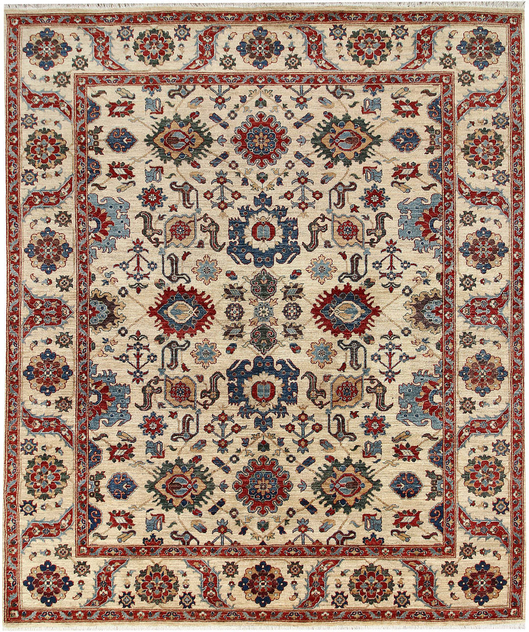 Blanched Almond Ziegler 8' x 9' 9 - No. 66168 - ALRUG Rug Store