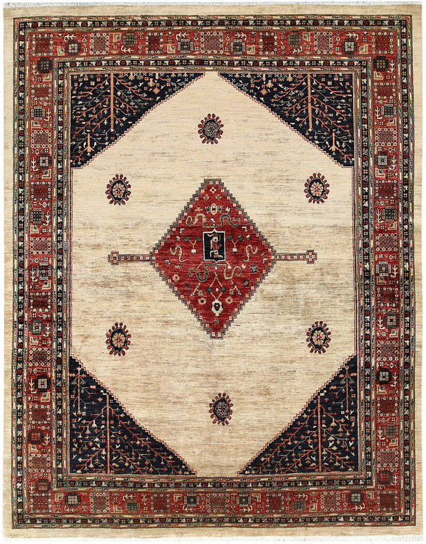 Wheat Ziegler 7' 8 x 9' 9 - No. 66170 - ALRUG Rug Store