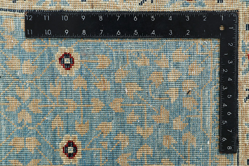Cadet Blue Mamluk 8' x 10' 3 - No. 66171 - ALRUG Rug Store