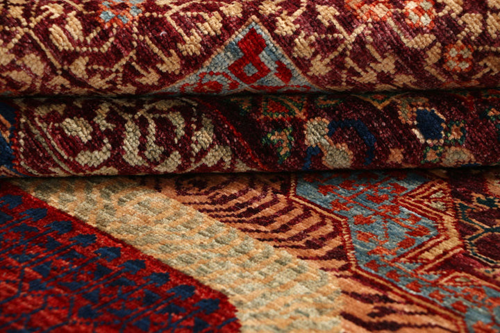 Multi Colored Mamluk 7' 9 x 10' - No. 66172 - ALRUG Rug Store