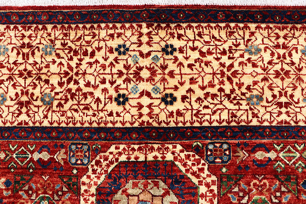Dark Red Mamluk 8' 7 x 11' 8 - No. 66173 - ALRUG Rug Store
