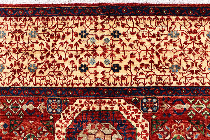 Dark Red Mamluk 8' 7 x 11' 8 - No. 66173 - ALRUG Rug Store