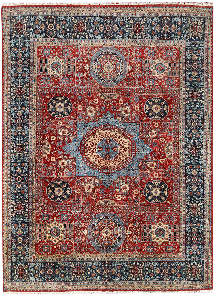 Firebrick Mamluk 8' 10 x 11' 7 - No. 66174 - ALRUG Rug Store