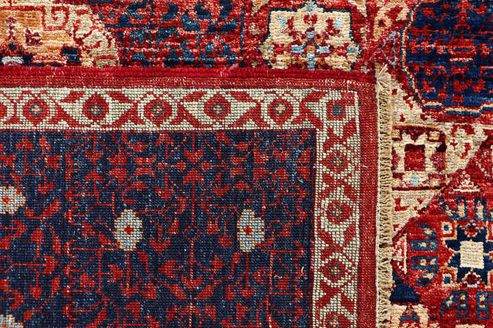 Dark Red Mamluk 7' 10 x 9' 9 - No. 66176 - ALRUG Rug Store