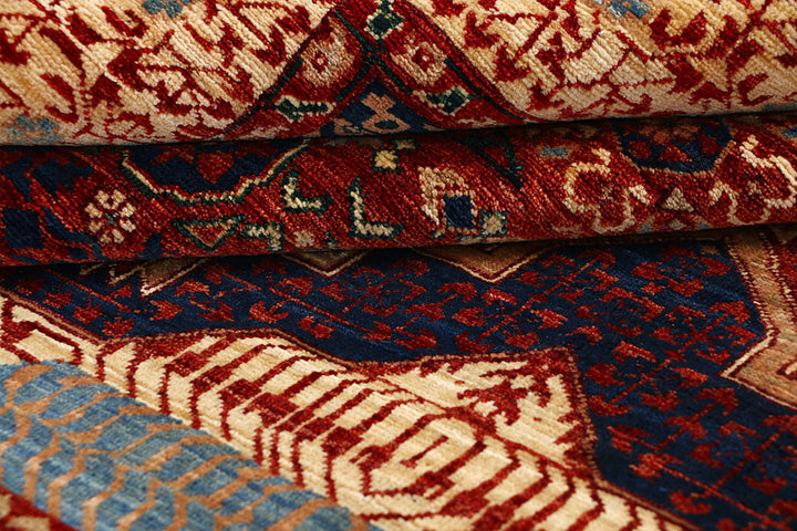 Dark Red Mamluk 9' x 11' 6 - No. 66177 - ALRUG Rug Store