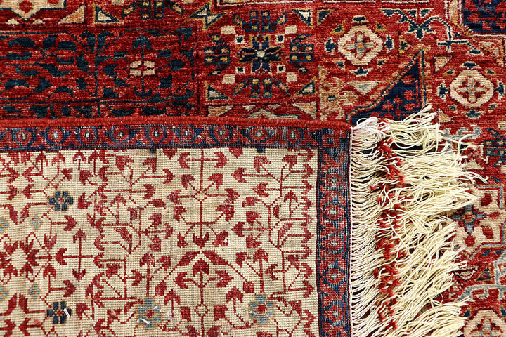 Dark Red Mamluk 8' x 9' 7 - No. 66178 - ALRUG Rug Store