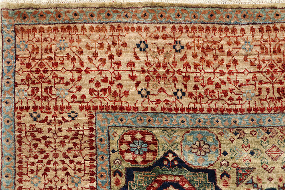 Tan Mamluk 5' 7 x 7' 10 - No. 66179 - ALRUG Rug Store