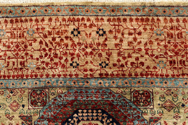 Tan Mamluk 5' 7 x 7' 10 - No. 66179 - ALRUG Rug Store