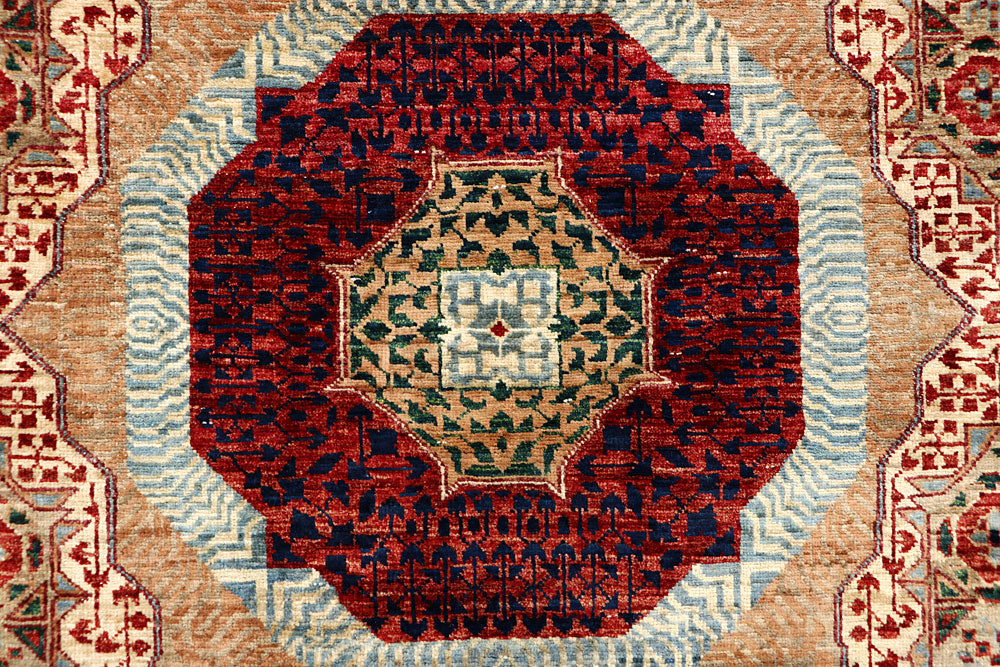 Tan Mamluk 5' 11 x 8' 9 - No. 66180 - ALRUG Rug Store