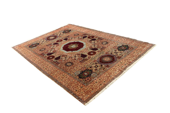 Tan Mamluk 5' 11 x 8' 9 - No. 66180 - ALRUG Rug Store