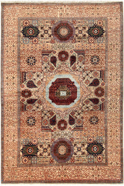 Tan Mamluk 5' 10 x 8' 6 - No. 66181 - ALRUG Rug Store