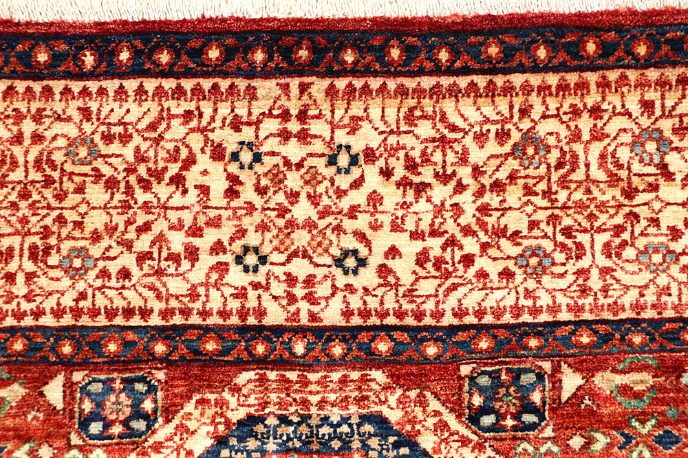 Dark Red Mamluk 5' 11 x 9' 1 - No. 66183 - ALRUG Rug Store
