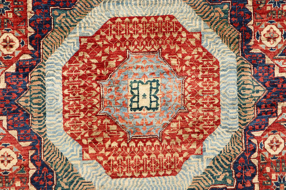 Dark Red Mamluk 5' 11 x 9' 1 - No. 66183 - ALRUG Rug Store