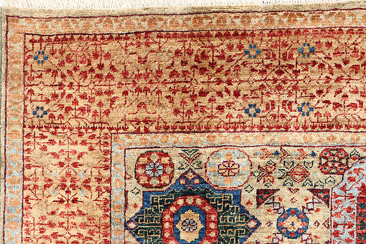 Tan Mamluk 4' 10 x 6' 11 - No. 66184 - ALRUG Rug Store