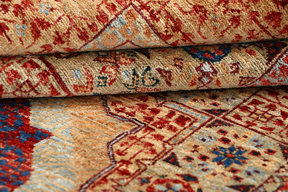 Tan Mamluk 4' 10 x 6' 11 - No. 66184 - ALRUG Rug Store