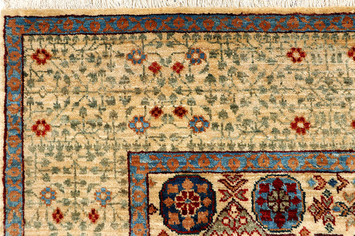 Blanched Almond Mamluk 4' 9 x 6' 11 - No. 66185 - ALRUG Rug Store