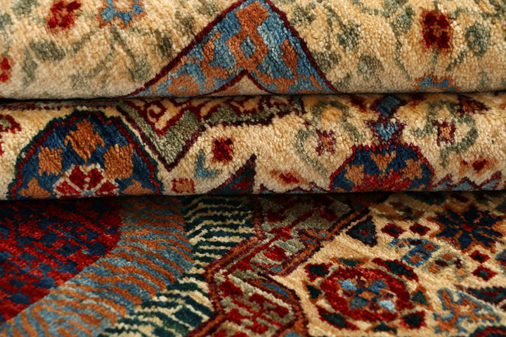 Blanched Almond Mamluk 4' 9 x 6' 11 - No. 66185 - ALRUG Rug Store