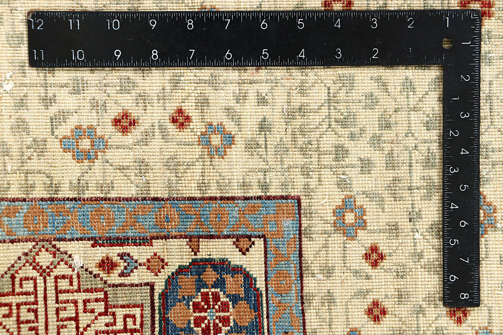 Blanched Almond Mamluk 4' 9 x 6' 11 - No. 66185 - ALRUG Rug Store