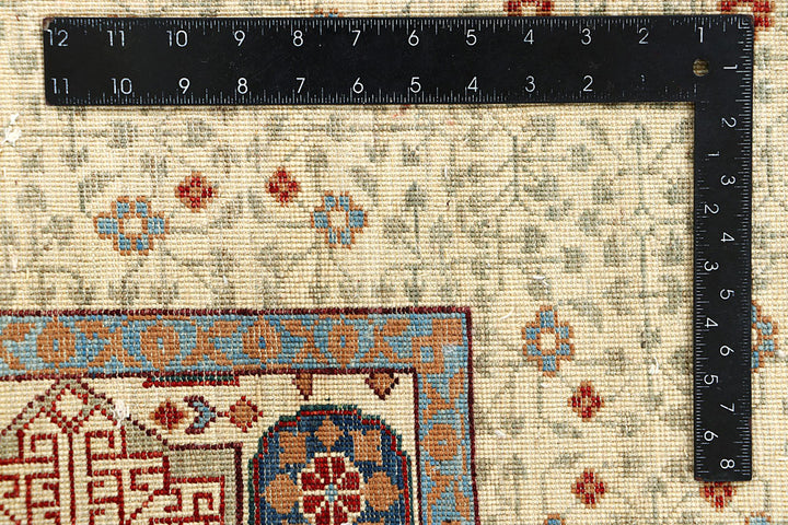 Blanched Almond Mamluk 4' 9 x 6' 11 - No. 66185 - ALRUG Rug Store