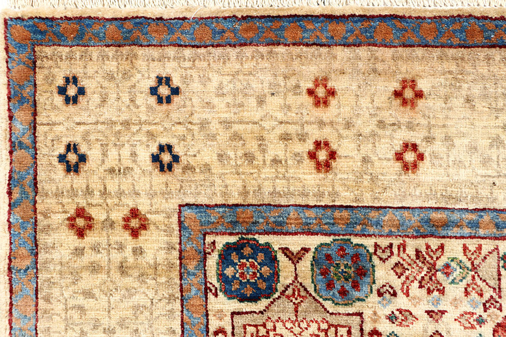 Blanched Almond Mamluk 4' x 6' 2 - No. 66186 - ALRUG Rug Store