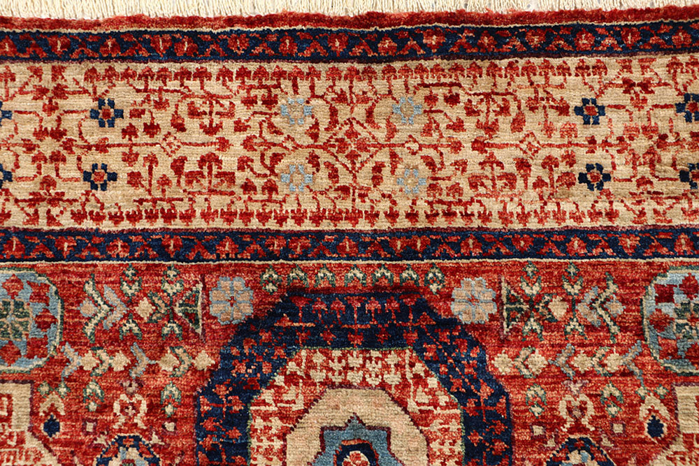 Dark Red Mamluk 3' 11 x 6' - No. 66187 - ALRUG Rug Store