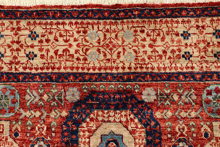 Dark Red Mamluk 3' 11 x 6' - No. 66187 - ALRUG Rug Store