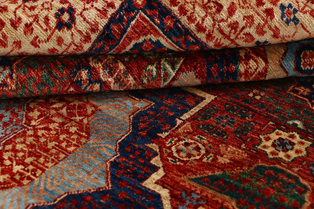 Dark Red Mamluk 3' 11 x 6' - No. 66187 - ALRUG Rug Store
