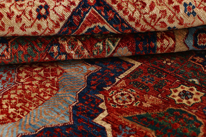 Dark Red Mamluk 3' 11 x 6' - No. 66187 - ALRUG Rug Store