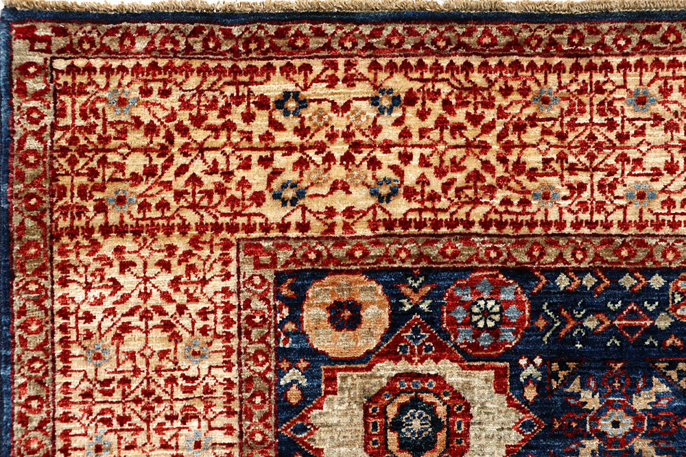 Midnight Blue Mamluk 4' 11 x 6' 10 - No. 66189 - ALRUG Rug Store