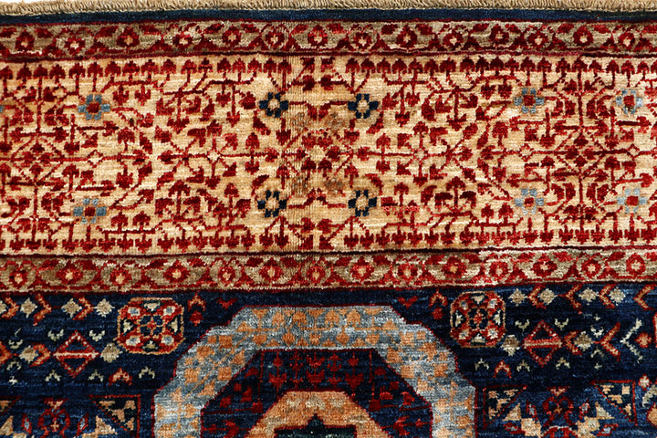 Midnight Blue Mamluk 4' 11 x 6' 10 - No. 66189 - ALRUG Rug Store