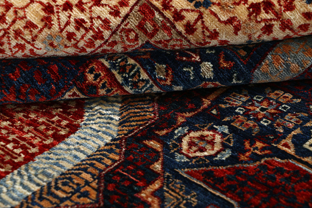 Midnight Blue Mamluk 4' 11 x 6' 10 - No. 66189 - ALRUG Rug Store