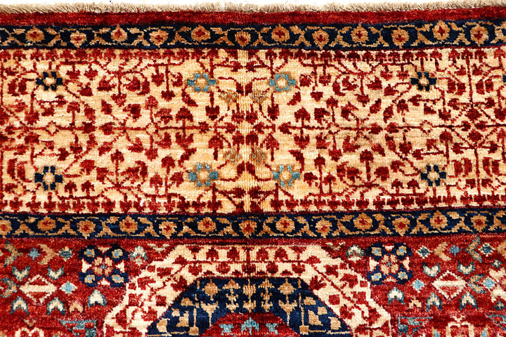 Dark Red Mamluk 4' 11 x 6' 10 - No. 66190 - ALRUG Rug Store