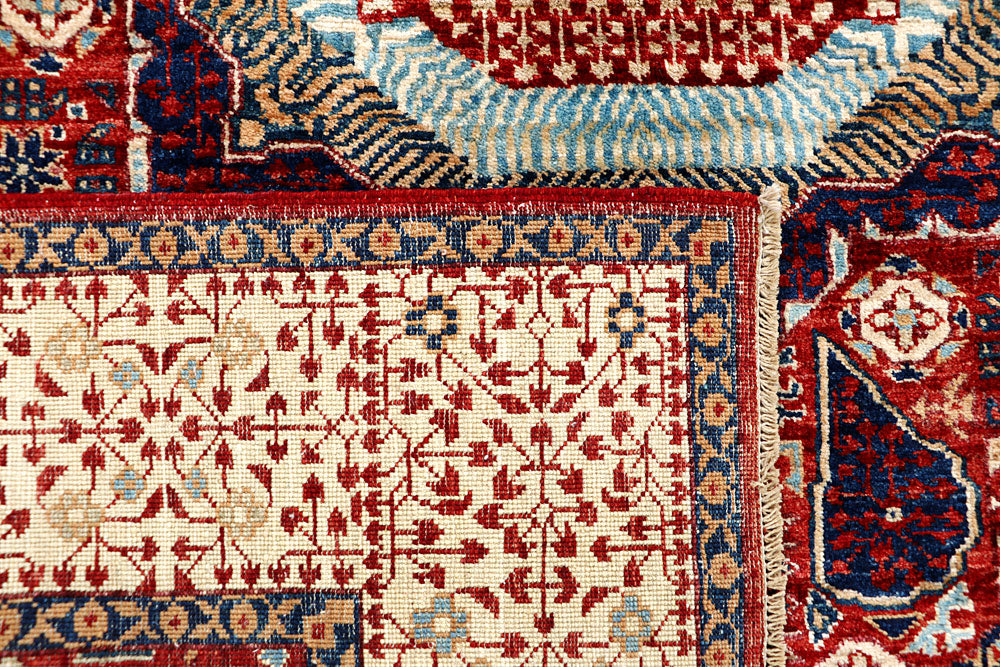 Dark Red Mamluk 4' 11 x 6' 10 - No. 66190 - ALRUG Rug Store