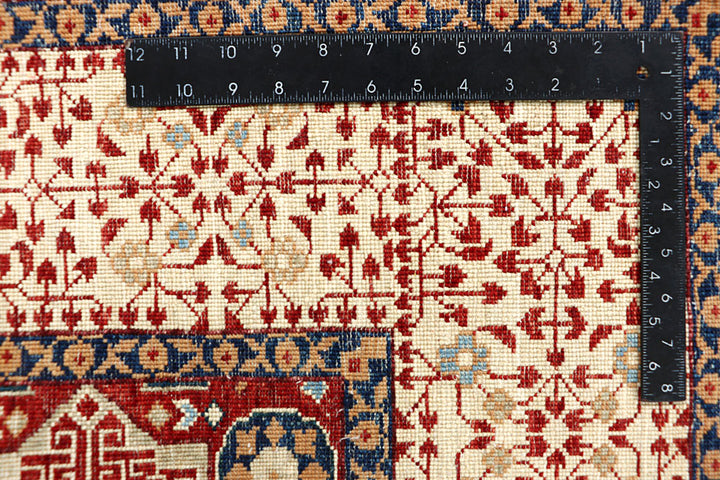 Dark Red Mamluk 4' 11 x 6' 10 - No. 66190 - ALRUG Rug Store