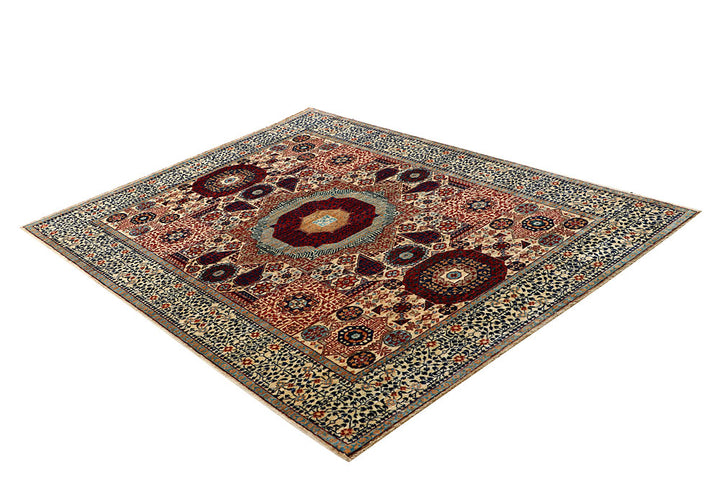 Blanched Almond Mamluk 4' 11 x 6' 9 - No. 66191 - ALRUG Rug Store