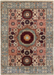 Blanched Almond Mamluk 4' 11 x 6' 9 - No. 66191 - ALRUG Rug Store