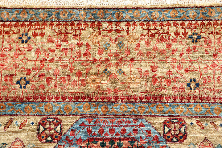 Tan Mamluk 4' 9 x 7' 2 - No. 66192 - ALRUG Rug Store