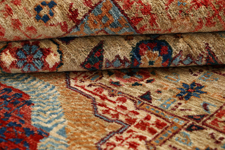 Tan Mamluk 4' 9 x 7' 2 - No. 66192 - ALRUG Rug Store