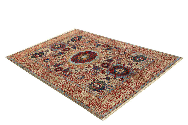Tan Mamluk 4' 9 x 7' 2 - No. 66192 - ALRUG Rug Store