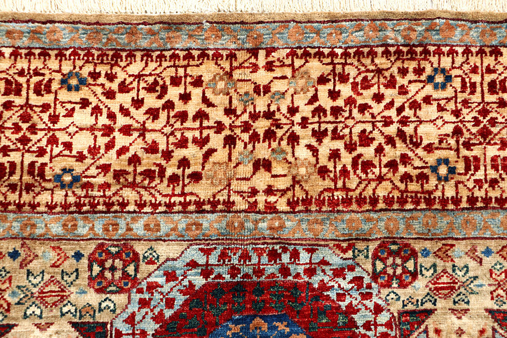 Tan Mamluk 5' x 7' 3 - No. 66193 - ALRUG Rug Store