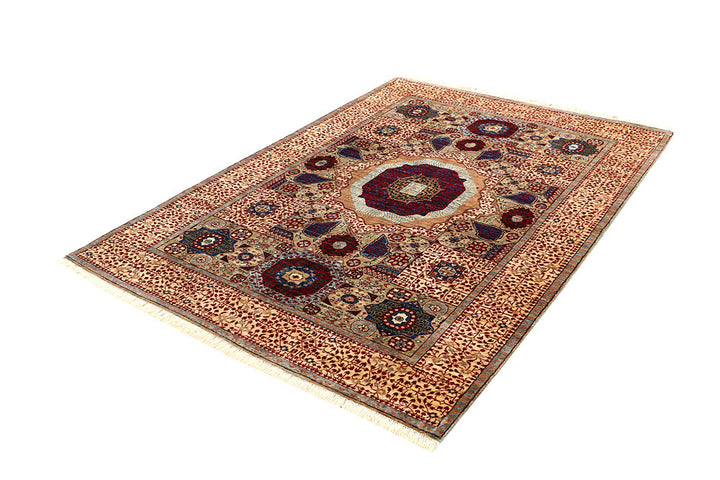 Tan Mamluk 5' x 7' 3 - No. 66193 - ALRUG Rug Store