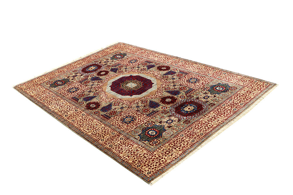 Tan Mamluk 5' x 7' 3 - No. 66193 - ALRUG Rug Store