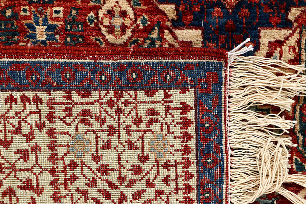 Dark Red Mamluk 4' 9 x 7' - No. 66195 - ALRUG Rug Store