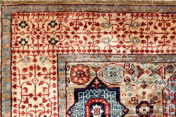 Multi Colored Mamluk 4' 3 x 6' 3 - No. 66196 - ALRUG Rug Store