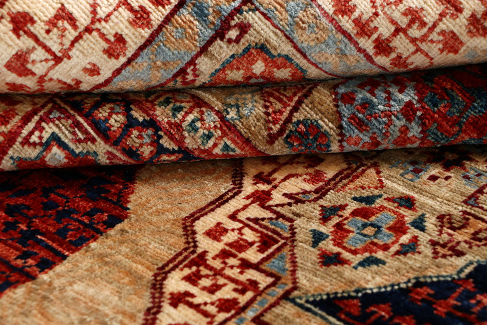 Multi Colored Mamluk 4' 3 x 6' 3 - No. 66196 - ALRUG Rug Store