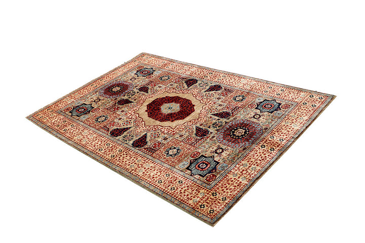 Multi Colored Mamluk 4' 3 x 6' 3 - No. 66196 - ALRUG Rug Store