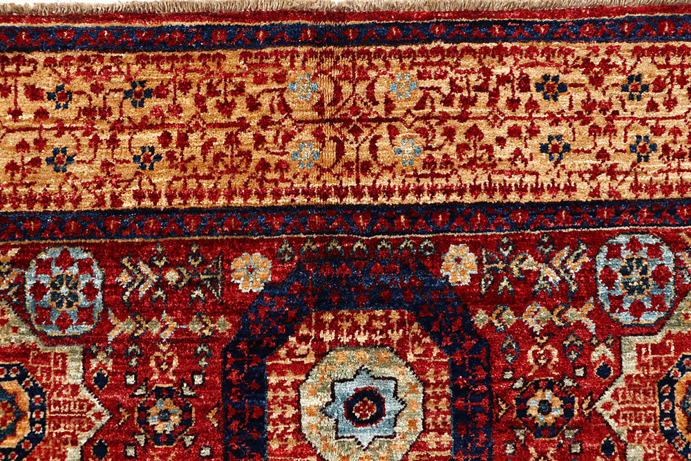 Dark Red Mamluk 3' 10 x 6' - No. 66198 - ALRUG Rug Store