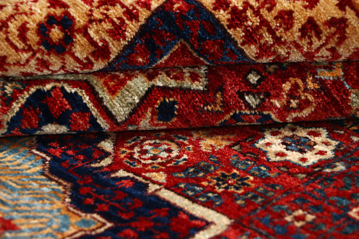 Dark Red Mamluk 3' 10 x 6' - No. 66198 - ALRUG Rug Store