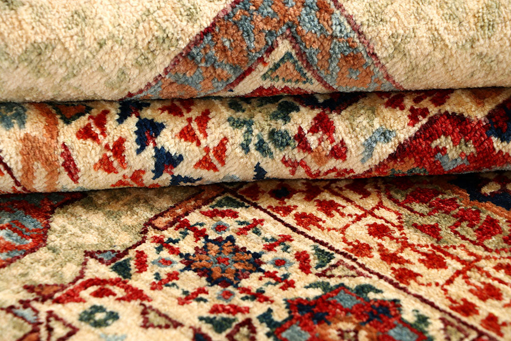 Blanched Almond Mamluk 4' x 6' - No. 66202 - ALRUG Rug Store