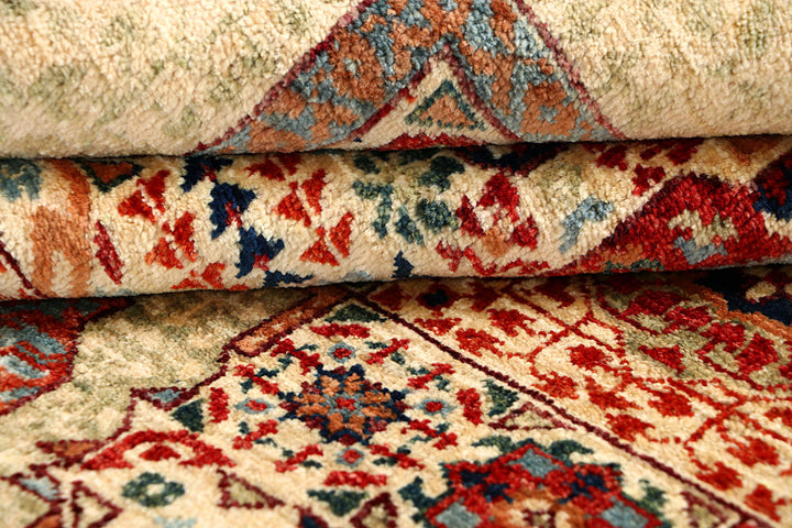 Blanched Almond Mamluk 4' x 6' - No. 66202 - ALRUG Rug Store